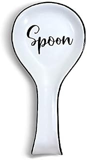 Spoon Rests for Kitchen-Spoon Rest for Stove Top-Modern Farmhouse Kitchen Decor-Spoon Rest Ceramic-Spoon