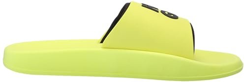 Image of HUGO Men's Stacked Logo Slide Sandal