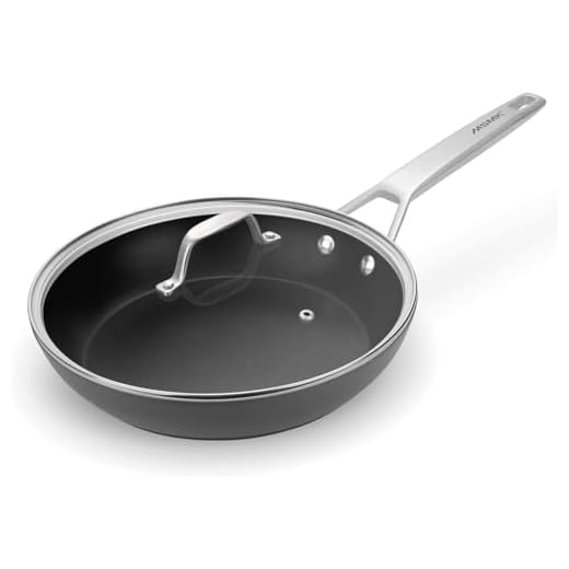 MsMk 12 Inch Nonstick Frying Pan with Lid, Titanium and Ceramic Nonstick skillet with lid, PFOA Free, Non-Toxic, Stay-Cool Handle, Scratch-resistant, Dishwasher Safe, Oven Safe to 700°F