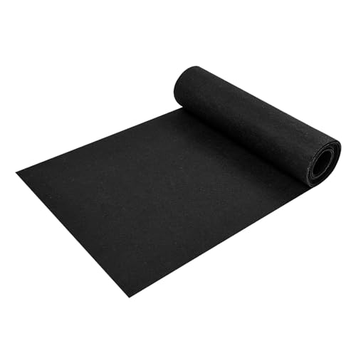Rollo de forro de fieltro para plantas de repuesto de 12 x 120 pulgadas | Rollo de forro de fieltro para plantas | Forros negros para macetas | Forro de repuesto | Rollo de forro para cesta de flores