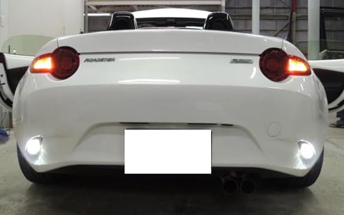 iJDMTOY Lámpara LED trasera roja/blanca para Mazda MX-5 2016+ miniatura 3