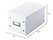 Sanwa Supply FCD-MT3WN Assembly Type CD Box, White, W 6.5 inches (165 mm)