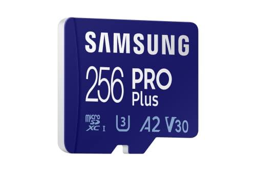 Image of Samsung 256GB PRO Plus MicroSDXC 120MB /s +Adapter
