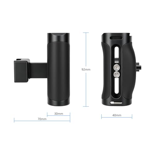 Image of CAMVATE Side Handle Grip with NATO Rail Clamp for Camera Cage-4019