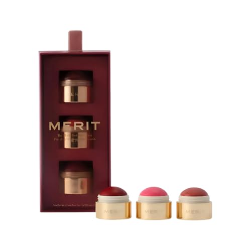 MERIT The Mini Flush Blush Balm Trio Limited Edition