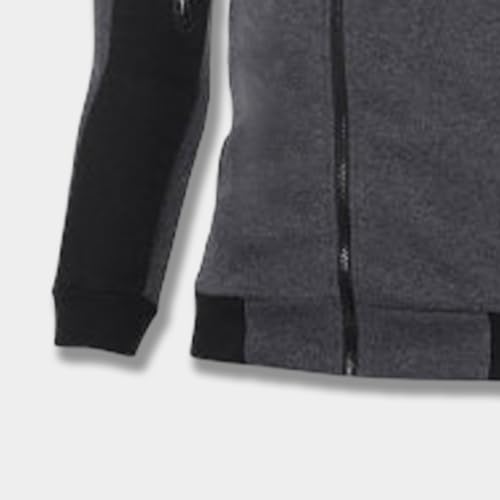 Conjunto esportivo masculino com estampa de cores contrastantes, 2 peças, calça e moletom, moletom m