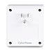 CyberPower P2WU Professional Surge Protector, 500J/125V, 2 Outlets, 3 USB Charge Ports, Wall Tap Design, White