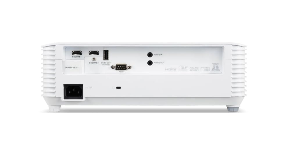 Acer Proiettore H6533BDi, Full HD 1080p, 5200 lumen, bianco