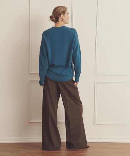 Image of NAADAM Womens Luxe Cashmere Oversized Crewneck Sweater