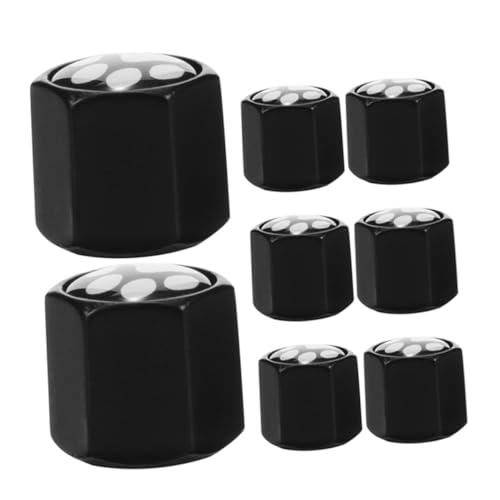 ULTECHNOVO 2sätze Reifenventilkappen Mit Pfotenabdruck-Design Rostfrei Und Langlebig Passend Für Motorräder Und Stylische Reifenaccessoires