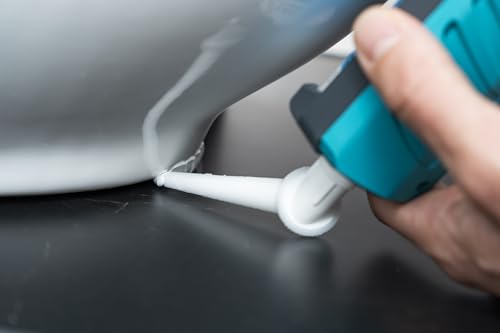 wolfcraft 2 Gelenkkartuschenspitzen I 4366000 I Drehbare Silikondüse um Verfugen an schwer zugänglichen Stellen