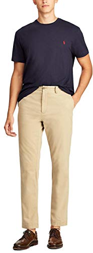 Polo Ralph Lauren Mens Big & Tall Crew Neck T-Shirt (Xlt, Navy) #TOP2