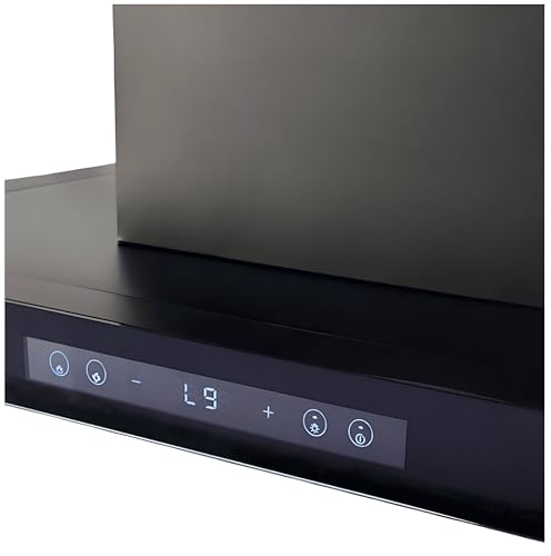 Image of Hindware Smart Appliances DARCIA BLDC 75 | | 1500 m /hr | Filterless Auto-Clean Kitchen Chimney With 9- Speed Motion Sensor & Touch Control | 2025 Model 75cm (Black)