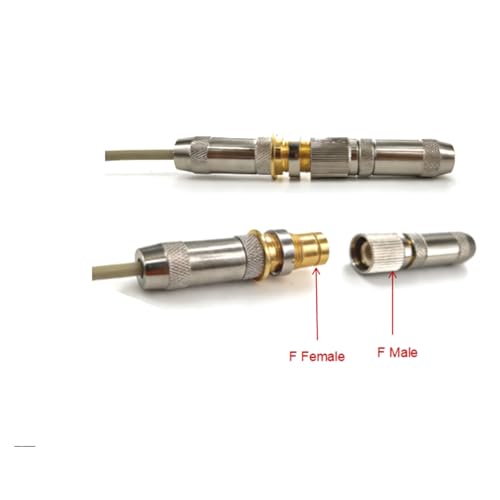 Conector Macho L9 para cable coaxial, pack 2 miniatura 5