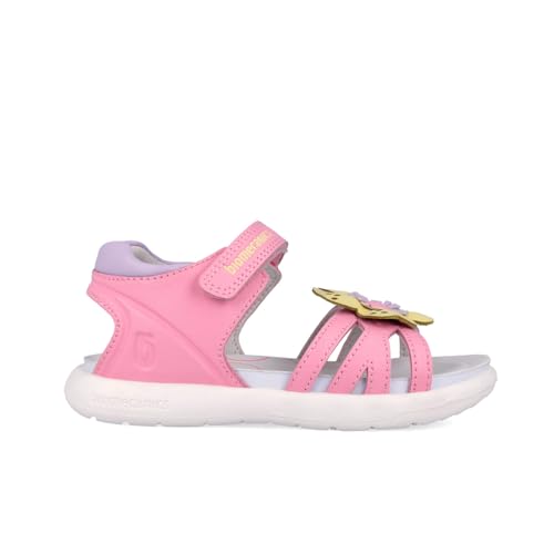 Sandales avec fleur rouge enfant Biomecanics au confort souple