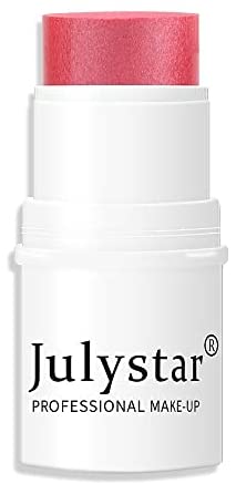 Julystar Hochglanz Make-up Suntan Rouge Pearl Puder Rouge Creme Puder Rouge Stick Monochrom Matt Puder Rouge (03#)