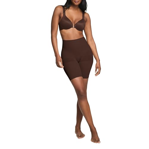 Image of SPANX ASSETS Mid-Thigh Short - Seamless Shapewear- Ultra-Firm Compression - Comfortable Thigh & Tummy Control
