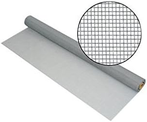 PHIFER Wire Fiberglass Screen Cloth Fiberglass 28" W X 100' L 18 X 16 0.011 Ga 28" Gray