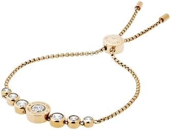 Michael Kors Logo Jet Set Crystal Slider Bangle Bracelet