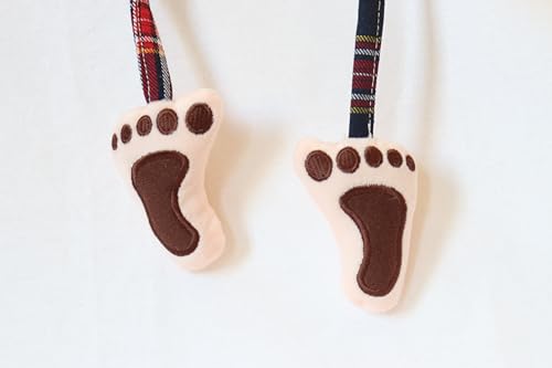 Wilcor Believe Bigfoot Toastie Big Foot Winter Hat One Size Fits Most Plaid Fleece Lined Red, Medium4