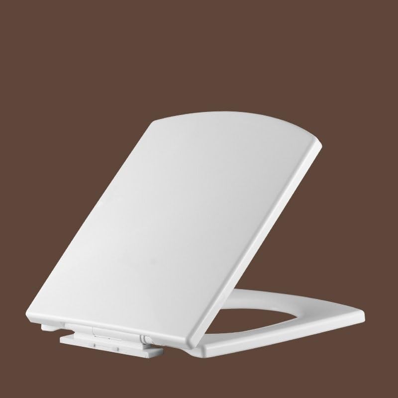 Asiento de inodoro cuadrado PP slow down y bidet de plástico grueso 4