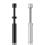 Réglage facile de la hauteur : tournez la vis télescopique dans le sens antihoraire pour régler la hauteur, puis tournez la bague de verrouillage dans le sens horaire pour la verrouiller – adaptable de manière flexible à différentes hauteurs de boîtier.