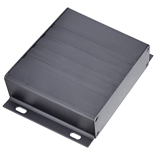 Caja de unión eléctrica al aire libre, caja de aluminio carcasa integrada de caja de proyectos electrónicos de bricolaje para el conductor 31x129.7x100 mm