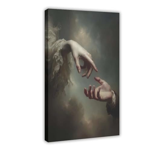 Poster sur toile The Heavenly Touch - Habillez vos murs avec élégance
