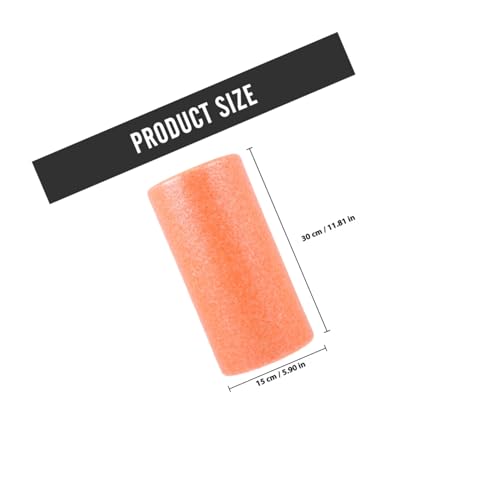 Kisangel Yoga Massage Roller Foam Column EPP Material 30x15cm Orange Muscle Relaxing Fitness Roller for Yoga and Body Massage at Home miniatura 2