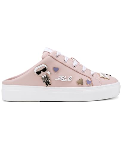 Image of Karl Lagerfeld Women's Cambria Slip on Sneaker Mule with Pins