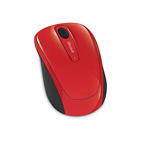 Microsoft Wireless Mobile Mouse 3500 - Souris sans fil Rouge
