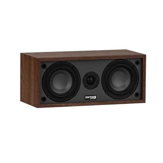 Dayton Audio Classic C40 Center Channel Speaker (Wood Grain)