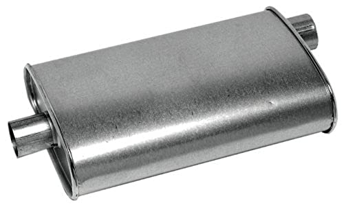 Image of Walker SoundFX Universal 18157 Universal Exhaust Muffler 2 inch Inlet (ID) 2 inch Outlet (ID) for Ford Mustang