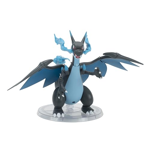 Pokémon Select Mega Charizard X - 6-Inch Super-Articulated Figure with 15 Plus Points of Articulation