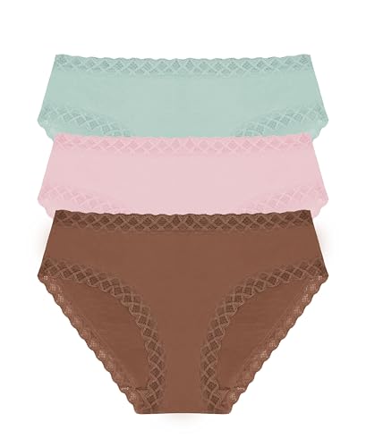 Image of Natori womens Bliss Girl Brief 3-pack Panties, Bliss Girl Brief 3-pack Panties