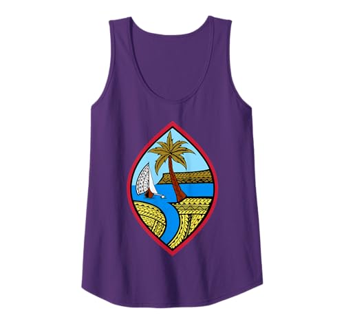 Vintage Tribal 671 Guam Tank Top