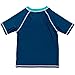 Minecraft Alex Steve Little Boys Rash Guard and Swim Trunks Swimsuit Set Blue 5-6