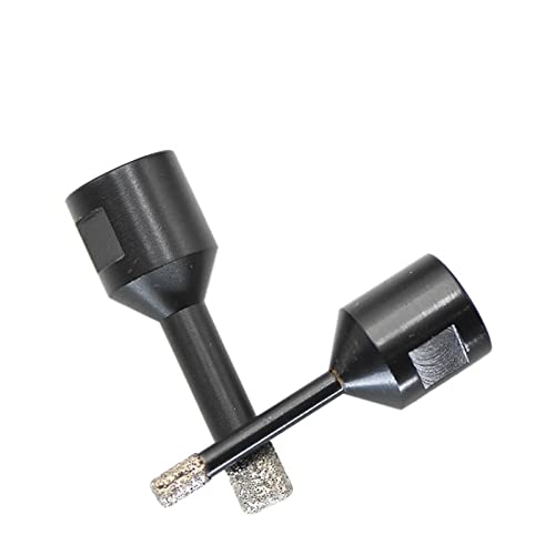 1Pc Dry Diamond Brazed Drill Bits Drilling Core Bits Granite Marble Stone M14 Thread Dry Diamond Hole Saw Saw Bit Extension (Color : Natural, Size : 6Mm) #TOP5