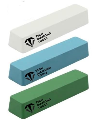 TechDiamondTools Polishing Brick Set (3 Pack)