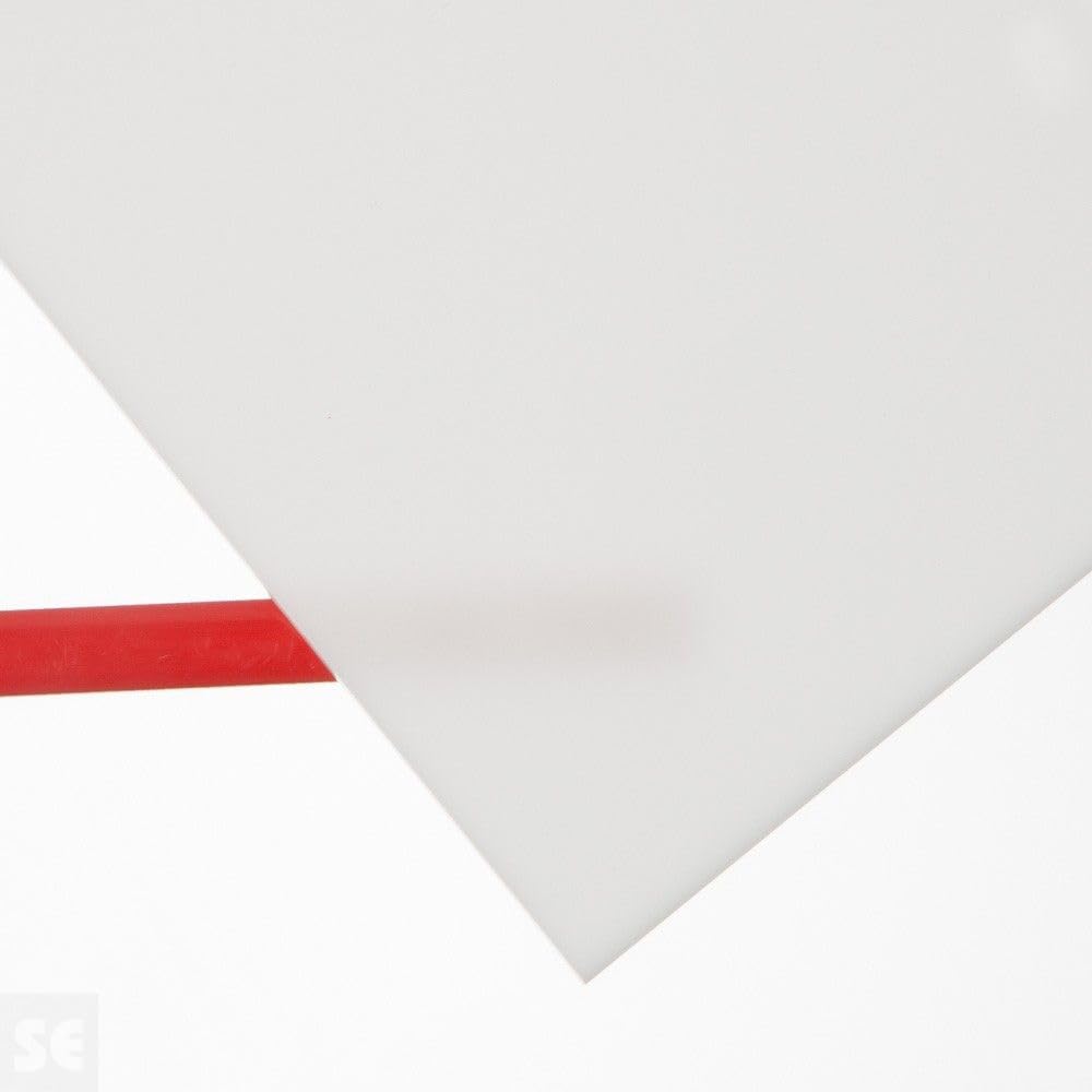 Metacrilato Translúcido Nieve - 200x100 cm x 2 mm