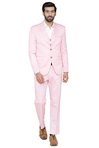 Image of WINTAGE Men's Polyester Cotton and Evening 3 Pc Suit