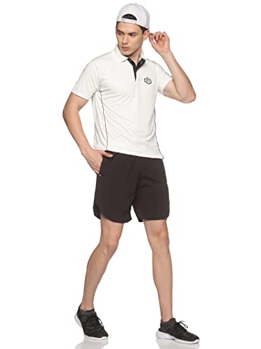 Image of HPS SPORTS NS Lycra White Running Shorts- HPSSRT131