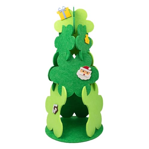 Ninho de gato de árvore de Natal,Casa de gato de árvore de Natal, Árvore de nidificação de gato de f