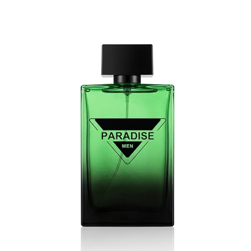 Image of AFLUXE Paradise Men Eau de Parfum for Men, Modern Fresh Woody Amber Cologne, Long Lasting Masculine Fragrance, 3.0 fl oz (90 ml)