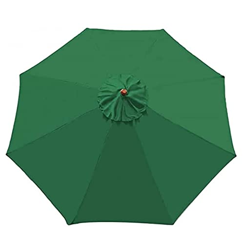 Tissu couverture parasol vert 3m remplacement canopée table marché
