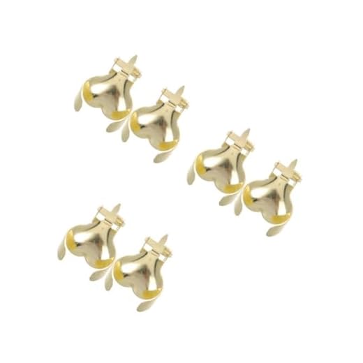 PRETYZOOM 6 Piezas Extintor Automático De Velas Apagavelas Unico Herramienta Extintor De Velas Extintor De Velas para El Hogar Herramienta Apagallamas Accesorios para Velas Golden Metal