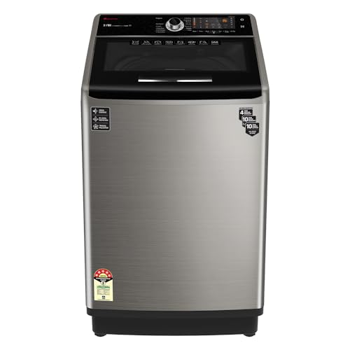 Image of IFB 9 Kg 5 Star AI Powered Fully Automatic Top Load Washing Machine Appliance Aqua Conserve (TL S4STS 9.0 Kg Aqua, Silver, 2X Power Steam, 4 Years Comprehensive Warranty)