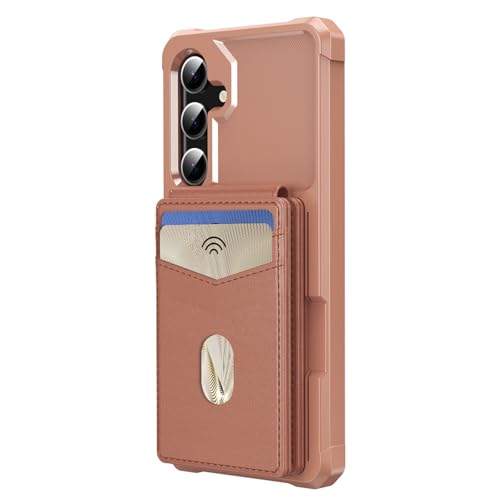 MEIXIAO(�~�J����) for�T���X��Galaxy S 25 Ultra/S 25 Plus/S 25�ɓK�������^➑́A���O���\�ȃJ�[�h�X���b�g�t���v����➑̖h�U➑�,�s���N,S25