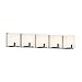 Sonneman 3895-01LED 3895.01LED Transitional Bath Bar from C-Shell LED Collection in Chrome Finish, Pool Nickel