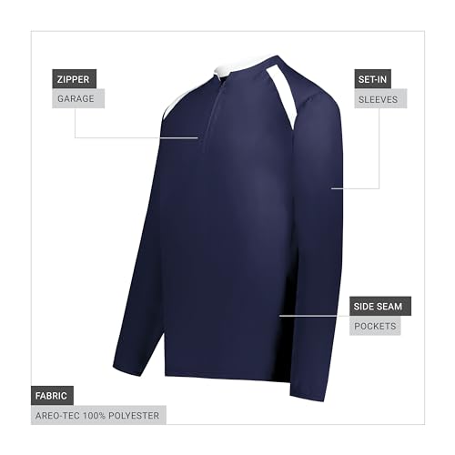 Image of Holloway boys Holloway Boy's Clubhouse Pullover Cage Jacket